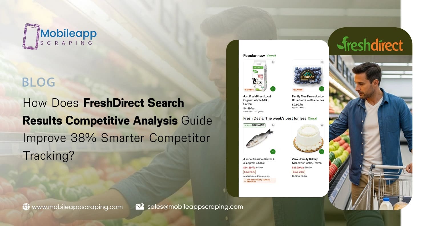 Quick FreshDirect Search Results Competitive Analysis Guide