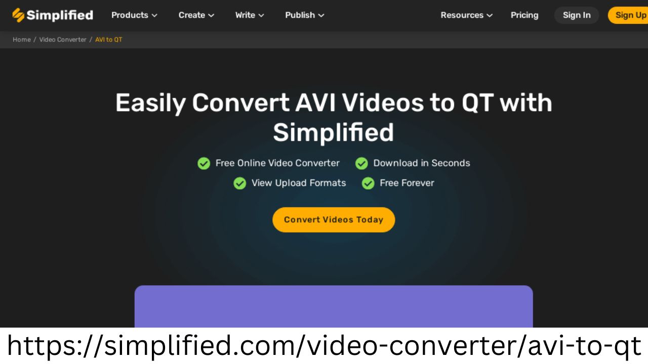 AVI to QT Conversion Made Easy with Our Free Online Tool - Simplified