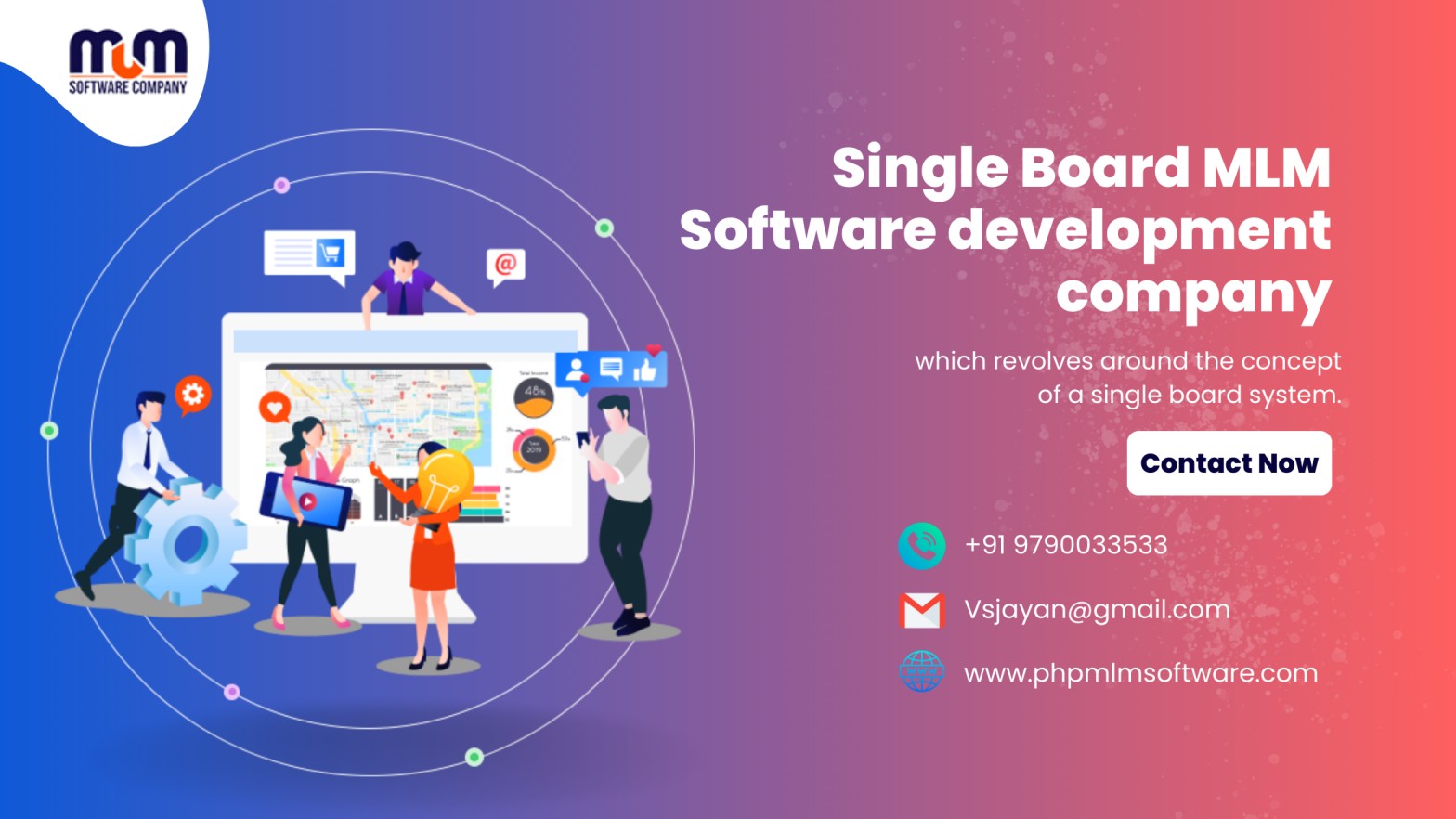 Revolutionizing your MLM business with Single Board MLM Software.