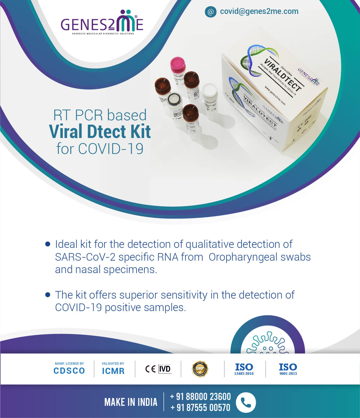 Purpose of Viral RNA Extraction in Detection of COVID-19