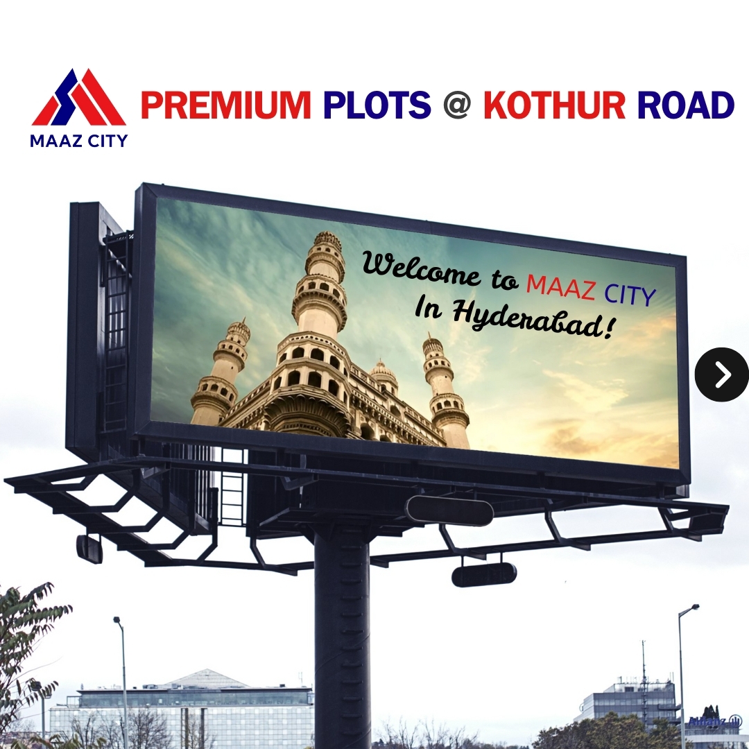 Prime Plots Near Airport Hyderabad – Maaz City by A1 Township