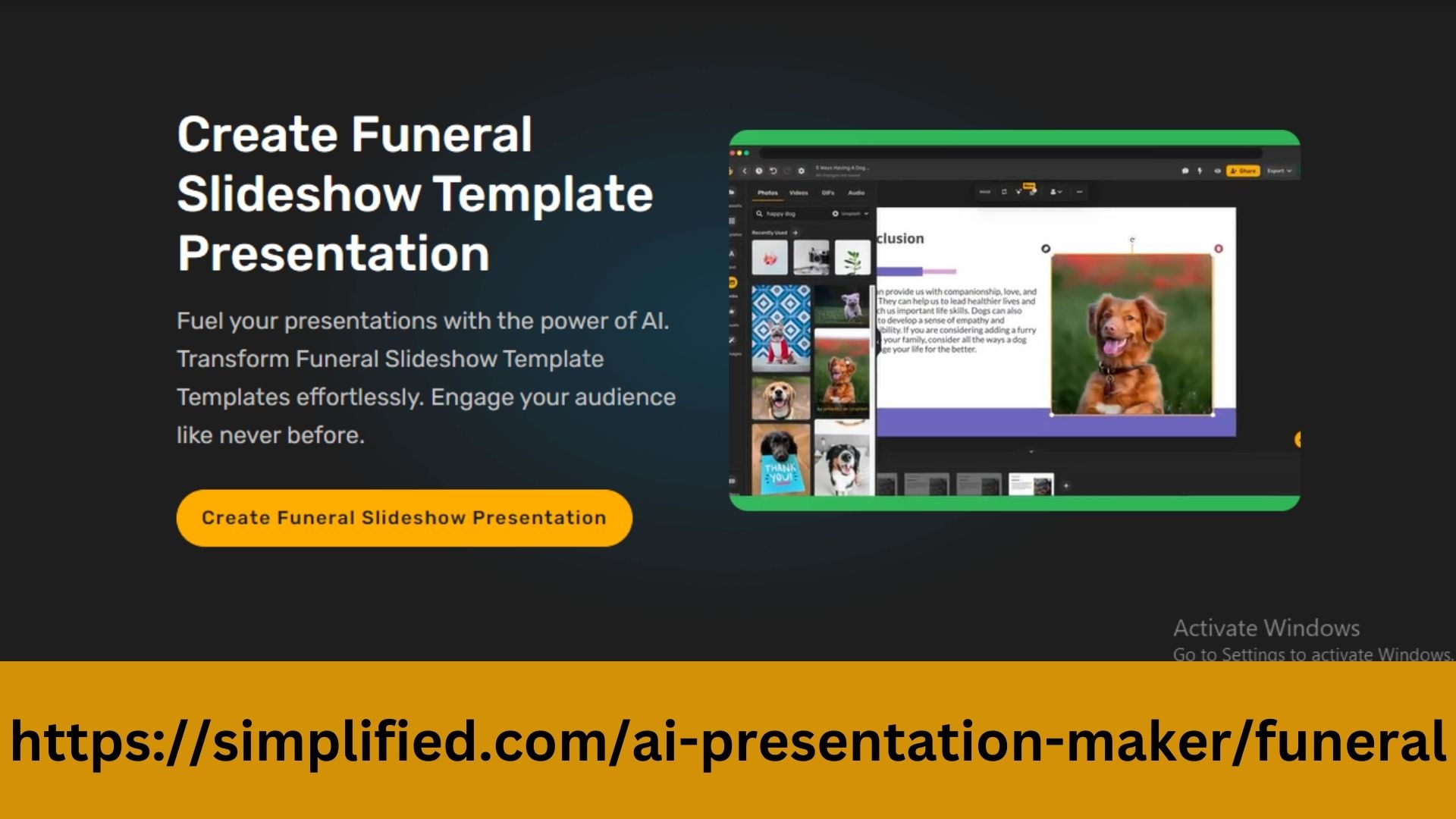 Funeral Slideshow Template: Create Meaningful Tributes with Free Online Designs
