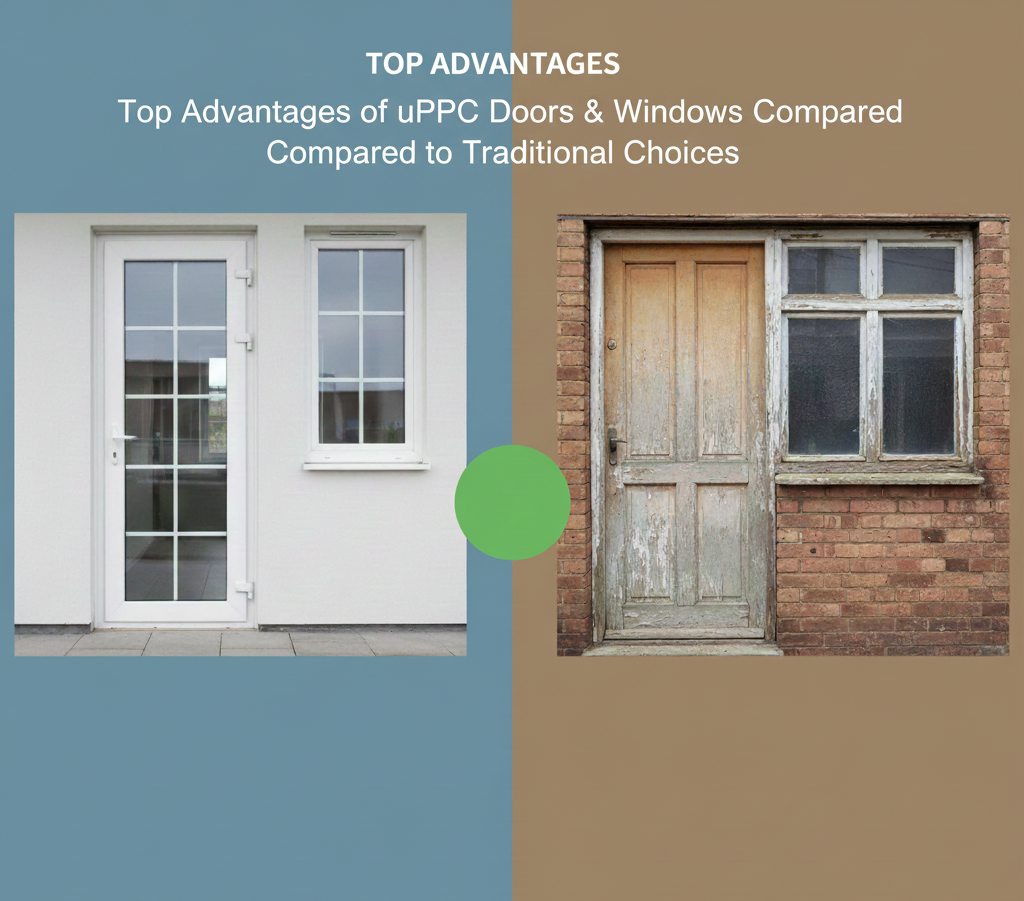 Top Advantages of uPVC Doors & Windows Compared to Traditional Choices