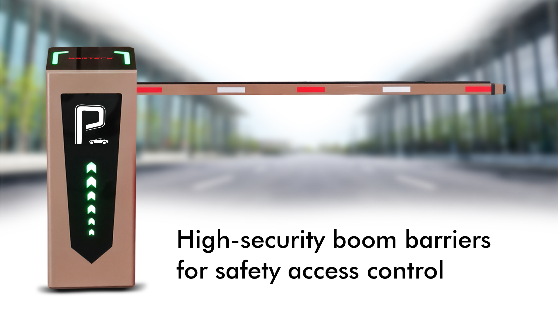 Make High Security Boom Barrier for Safety Access Control
