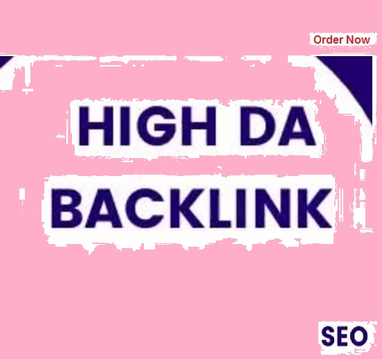 High DA backlink service