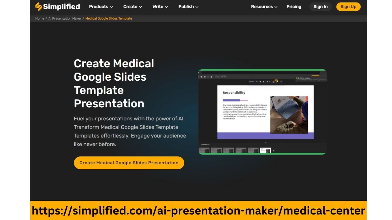 Craft Engaging Medical Presentations with Medical Google Slides Template- No Charges Apply