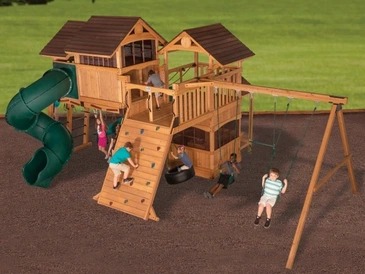 Transform Your Backyard into A Haven with Wooden Playsets and Swing Sets