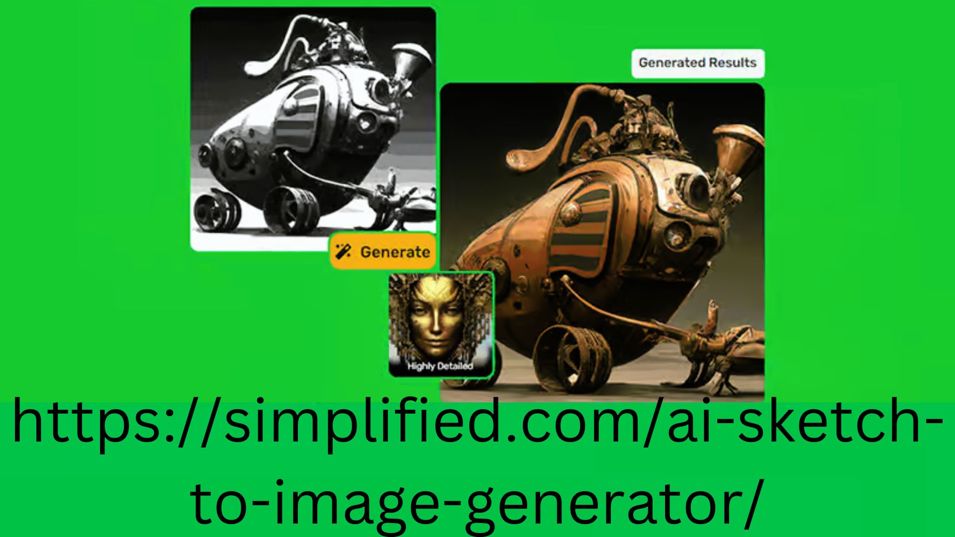 Simplified AI-Driven Sketch to Image Generator: Creating Visual Wonders