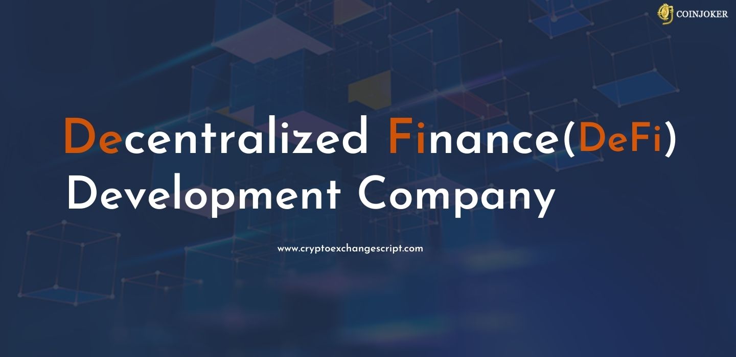 Decentralized Finance Software | Defi Development Company