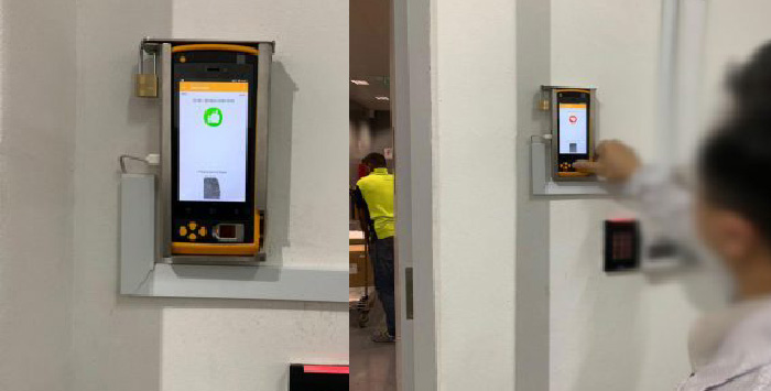 Finger Print GPS Mobile Attendance Tracking System