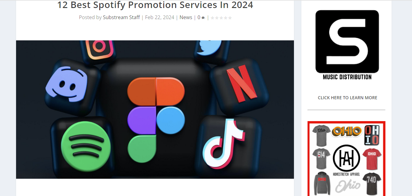 best Spotify promotion