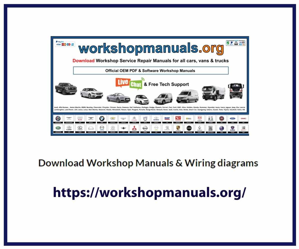 Download Workshop Manuals