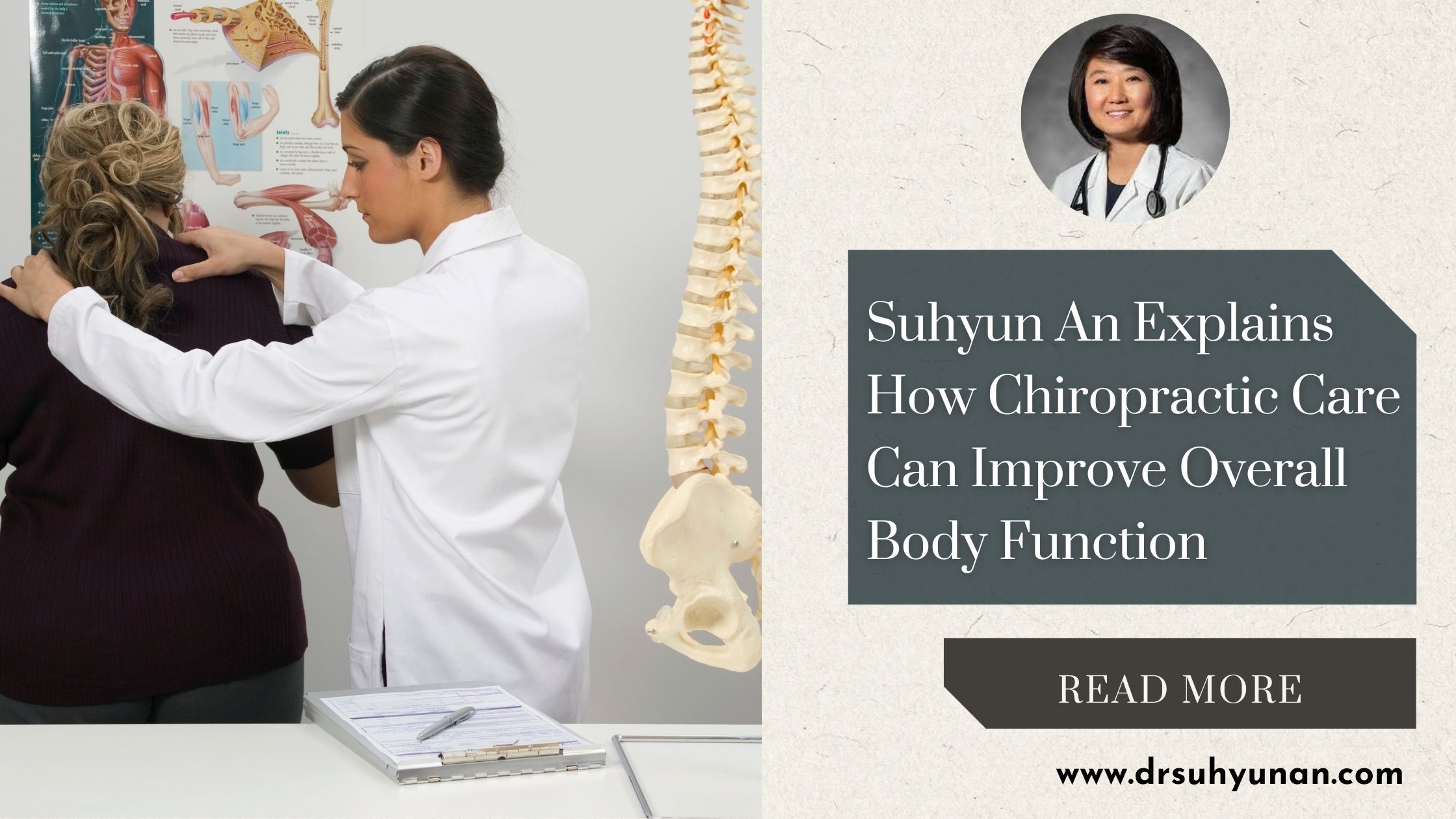 Suhyun An Explains How Chiropractic Care Can Improve Overall Body Function