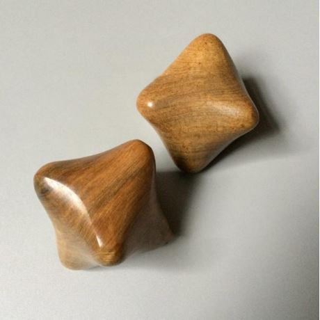 2 Piece Wood Hand Massager – Blissfully Serene