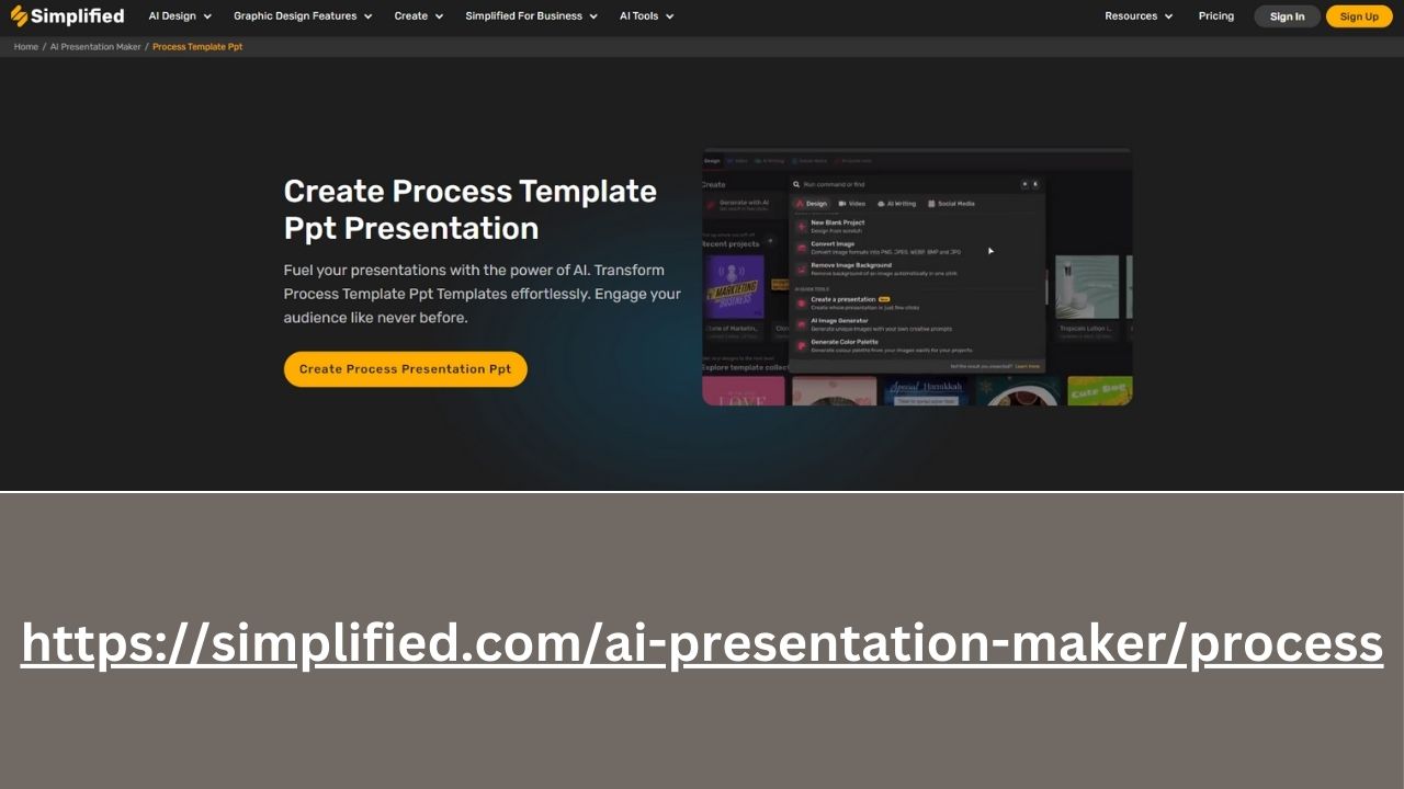 Design Professional Process Template PPT Presentation Online