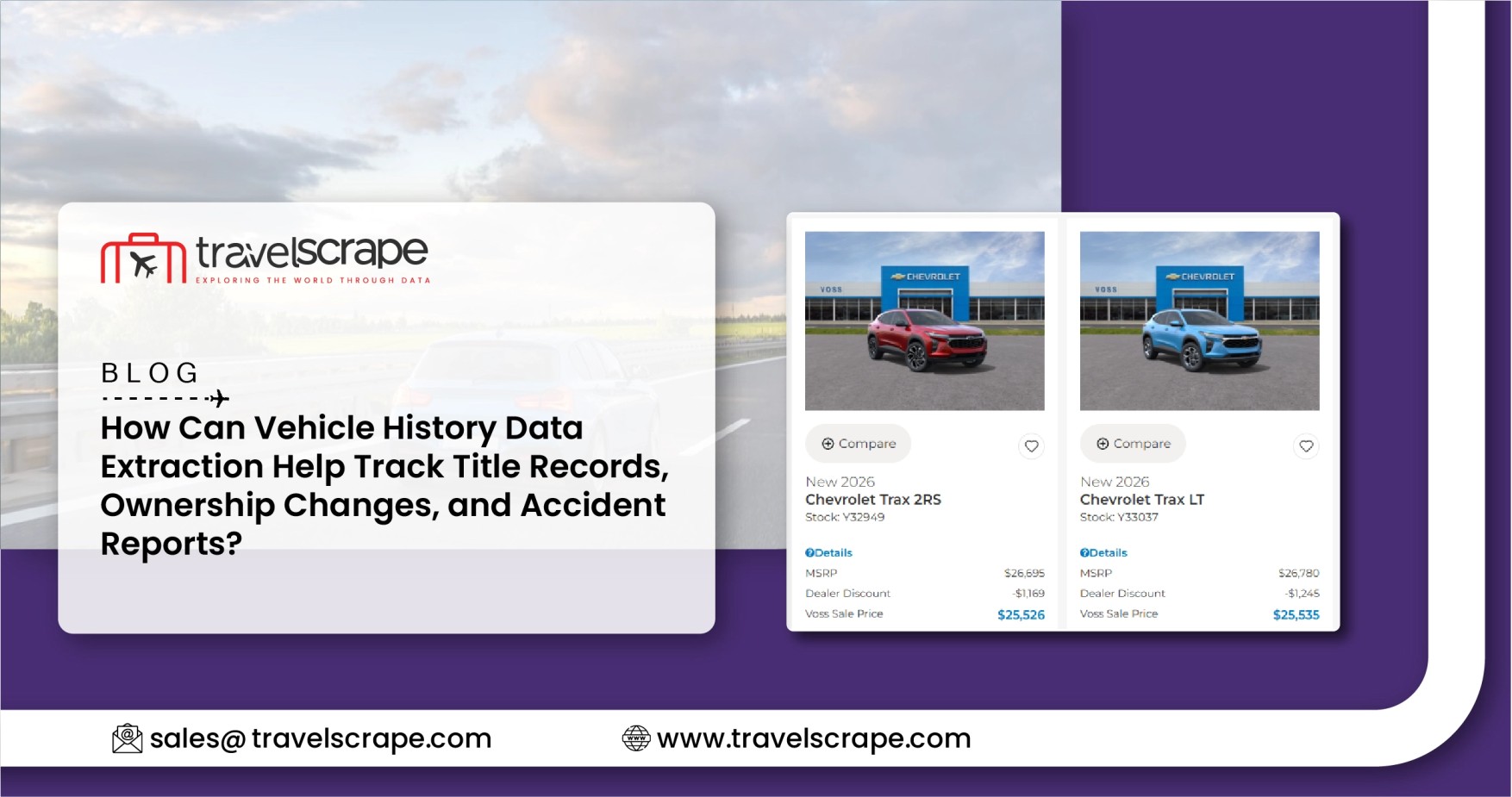 Vehicle History Data Extraction to Track Title Records