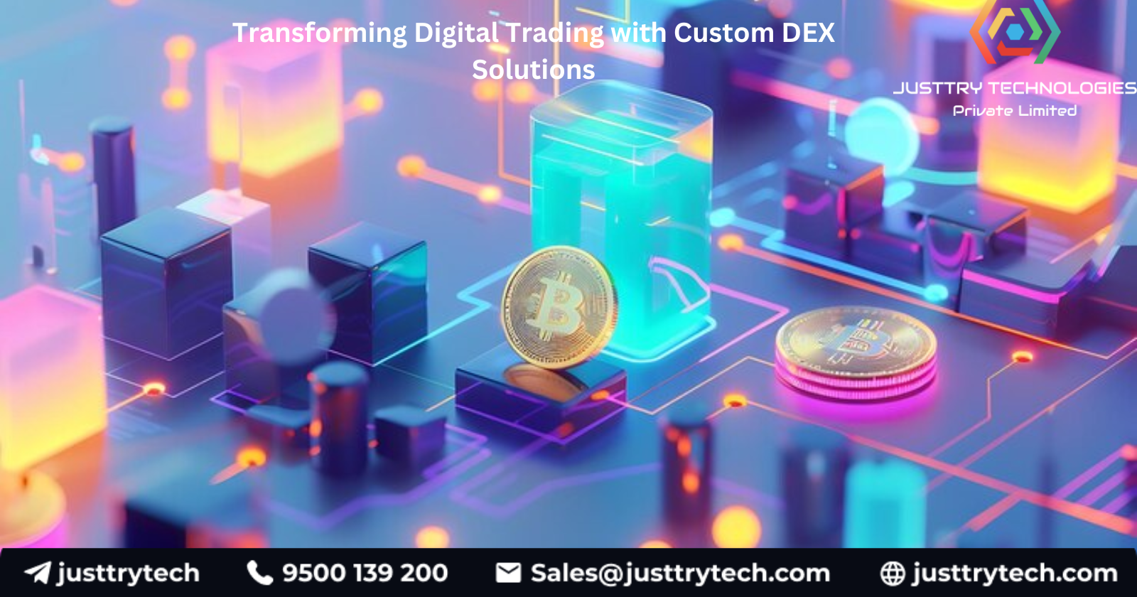 Building the Future of Finance: Justtry Technology – decentralised crypto exchange development