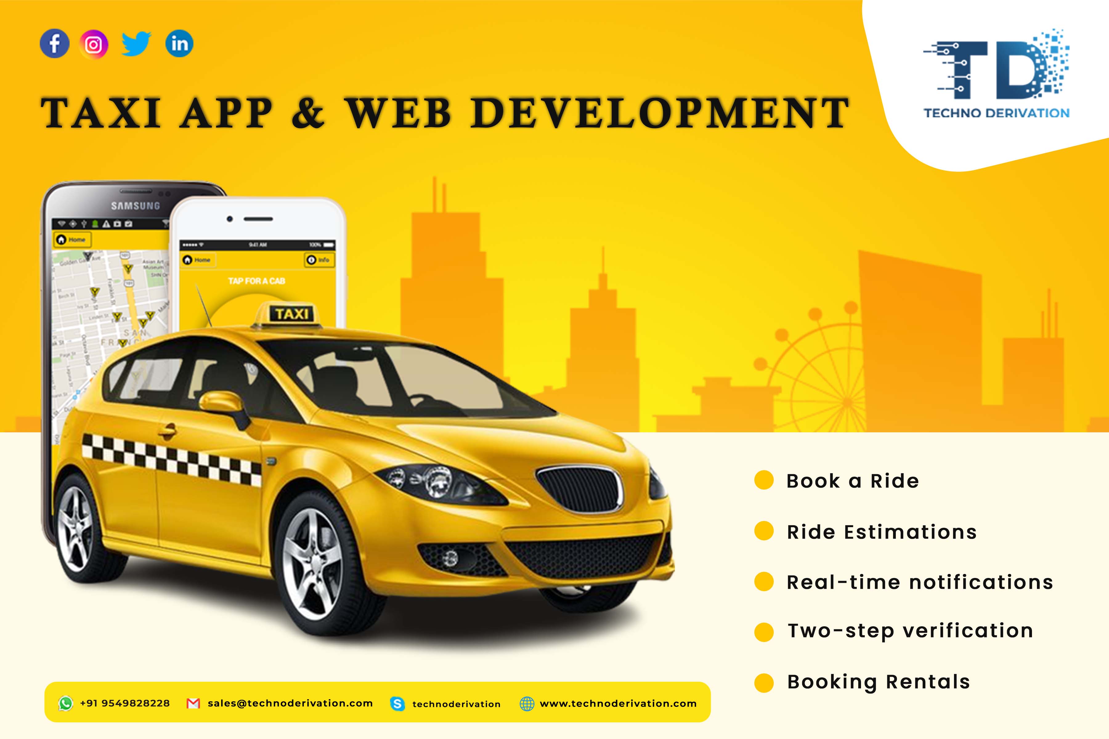 Taxi Booking App Development Company
