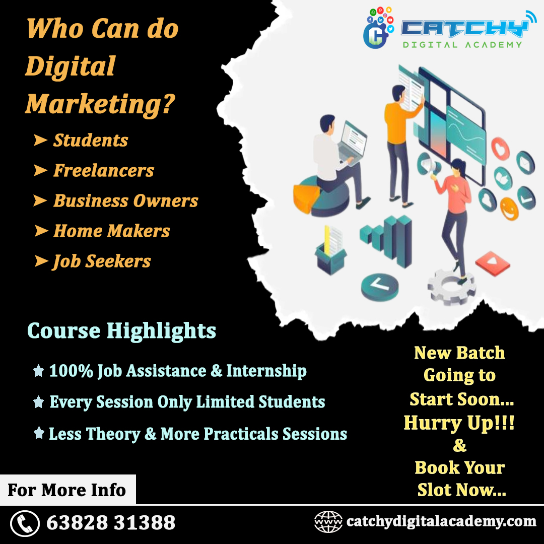 Digital marketing coaching institute with placement assistance coimbatore