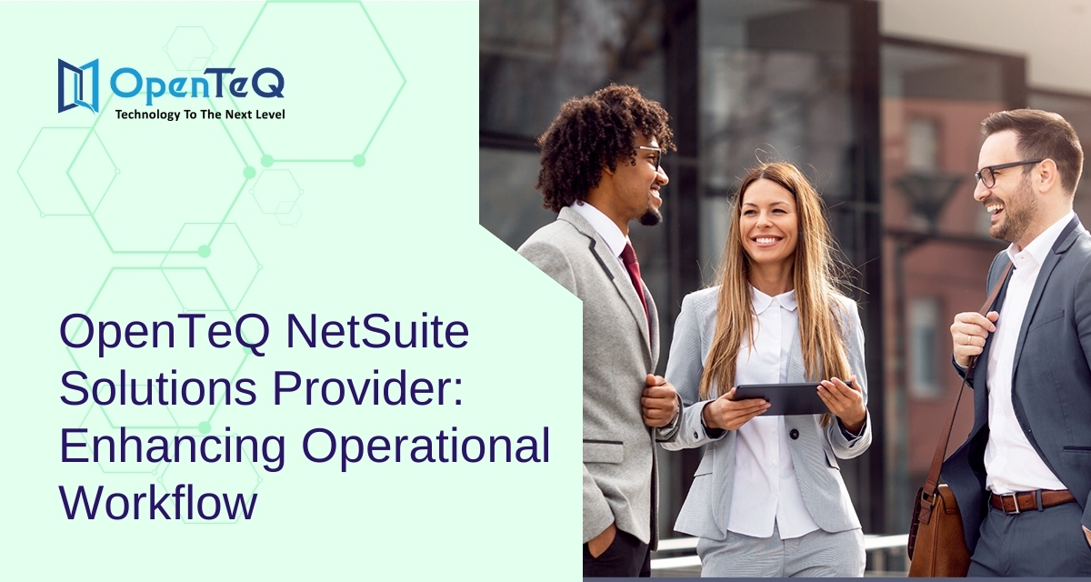 OpenTeQ NetSuite Solutions Provider: Enhancing Operational Workflow