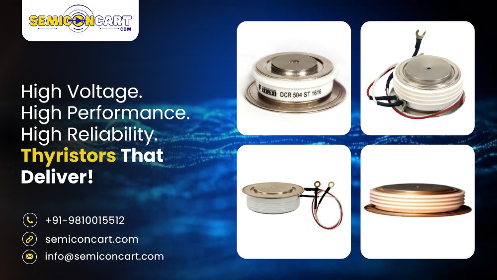 High Voltage. High Performance. High Reliability. Thyristors That Deliver!
