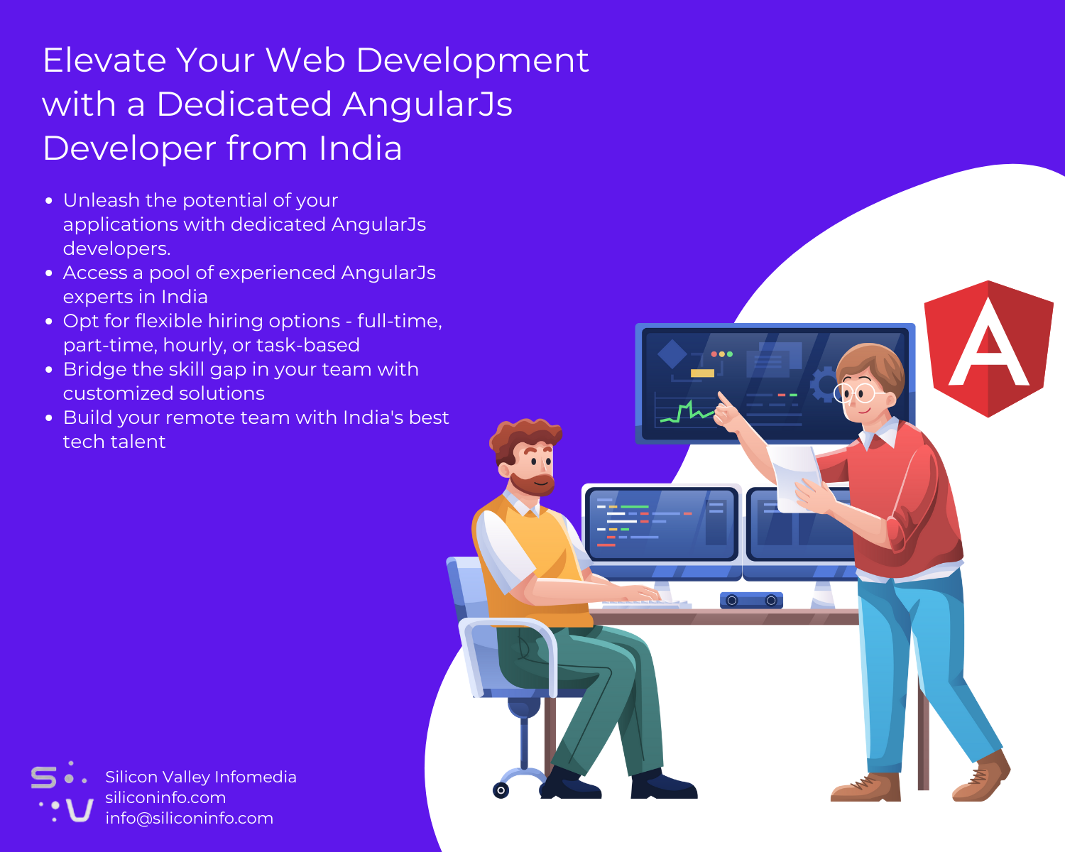 Elevate Your Web Development with a Dedicated AngularJs Developer from India