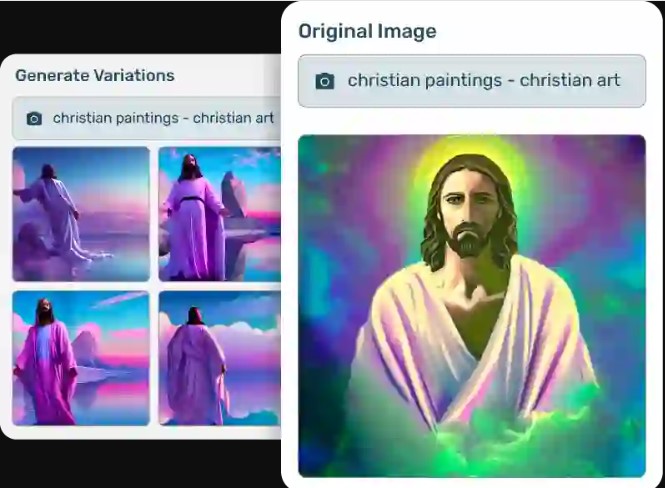Sacred Visuals: Generate Christian Painting Images