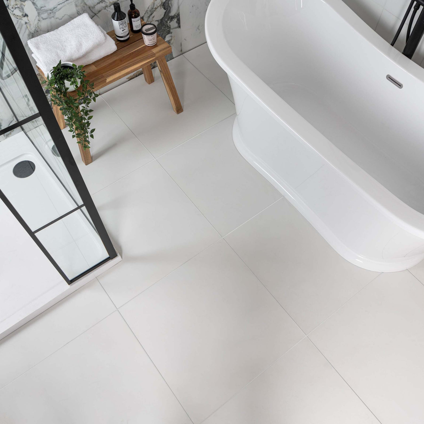 Guide to designing a modern bathroom with white bathroom tiles