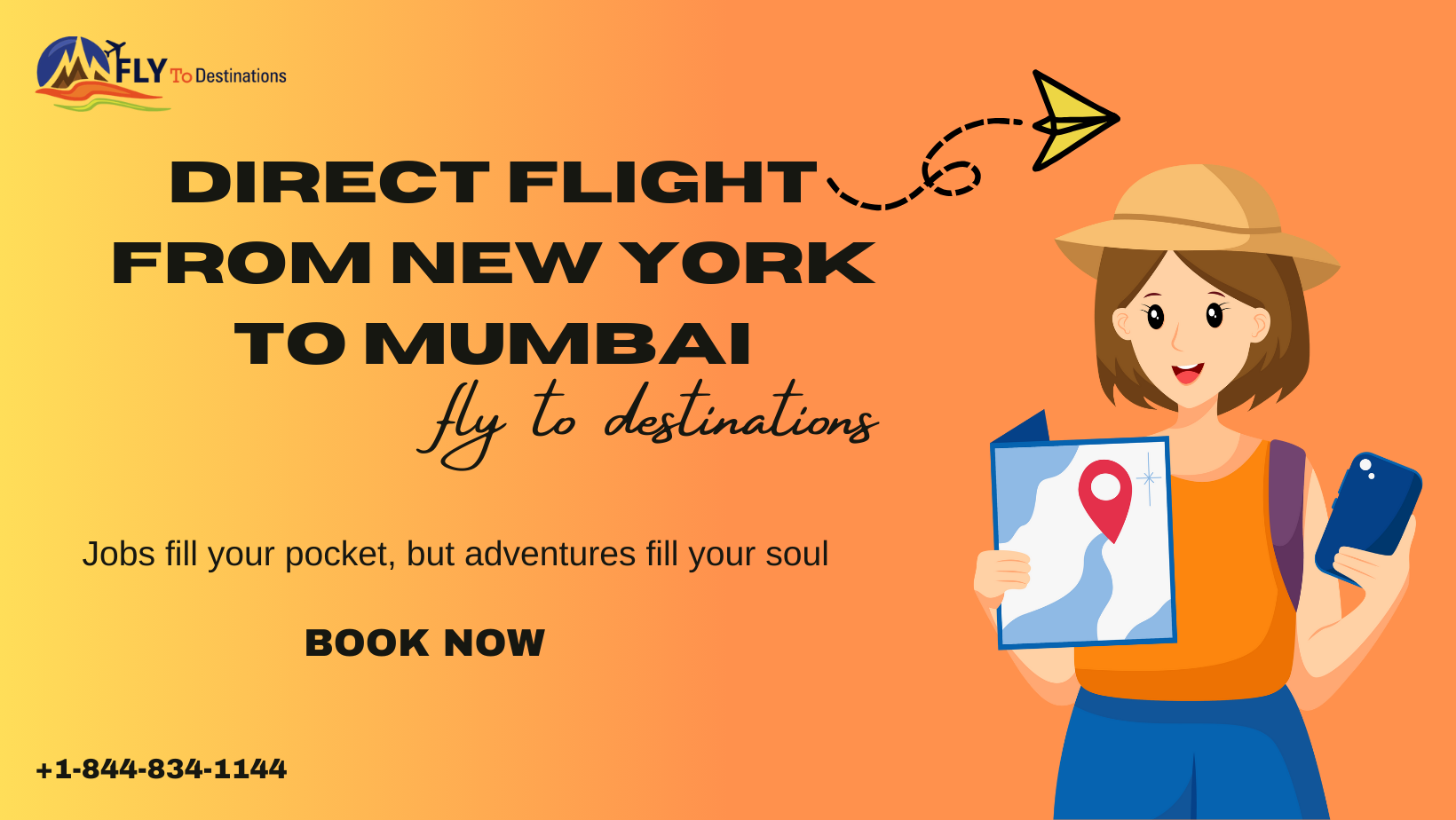 Direct Flight From New York to Mumbai