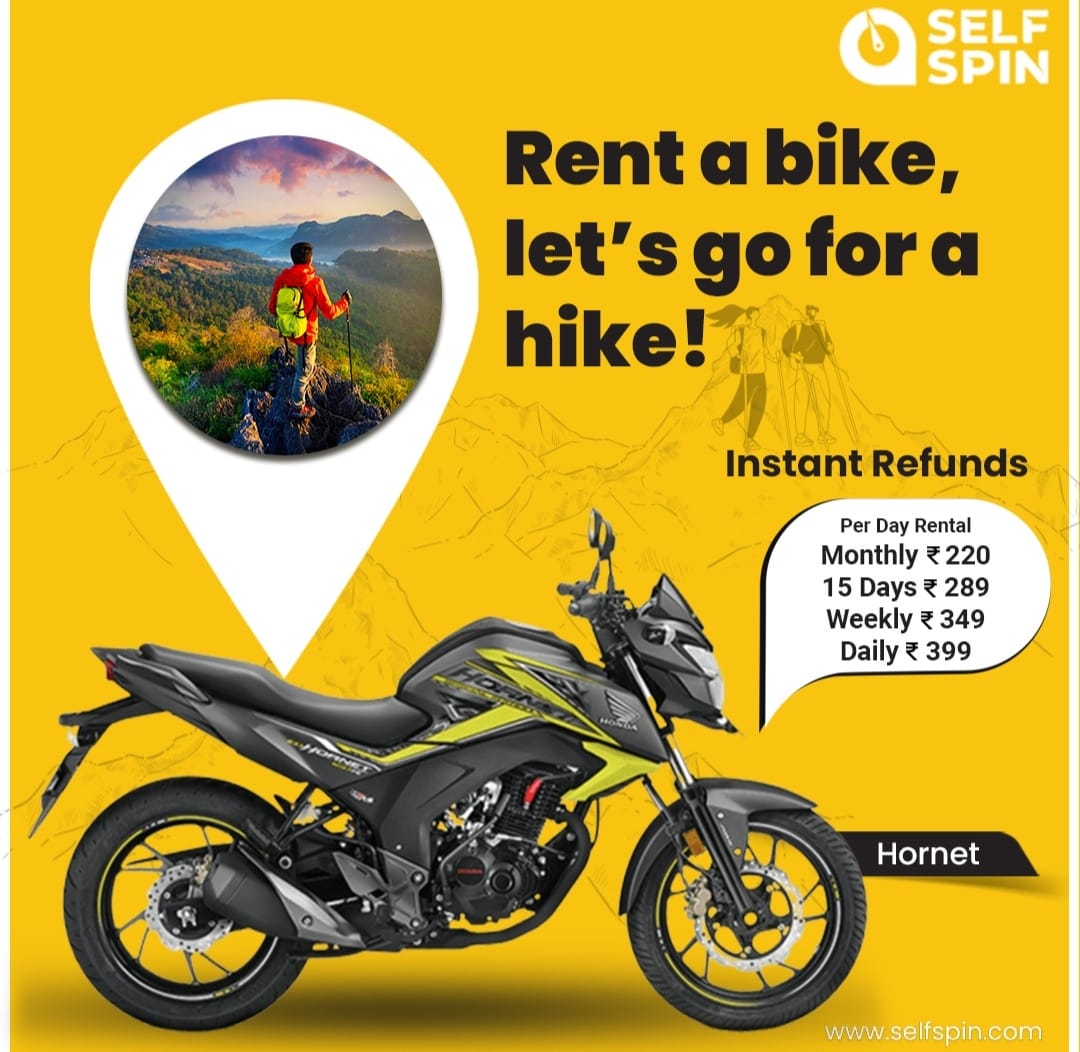 Rev Up & Ride: SelfSpin Motorcycle Rentals in Bangalore