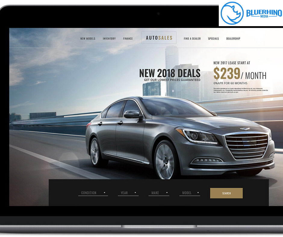 Get the best web design and development service - Blue Rhino Media