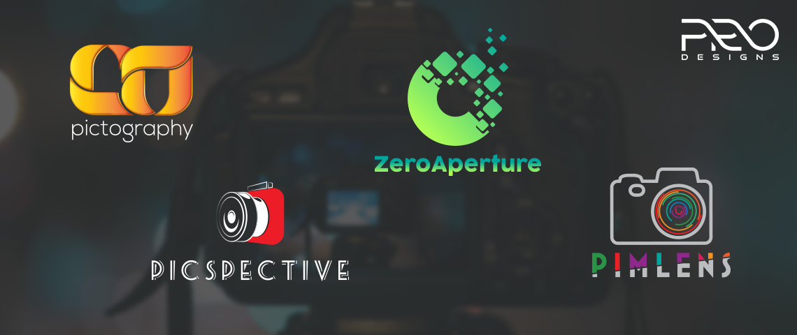 Professional Photographers logo design, Photography company logo design