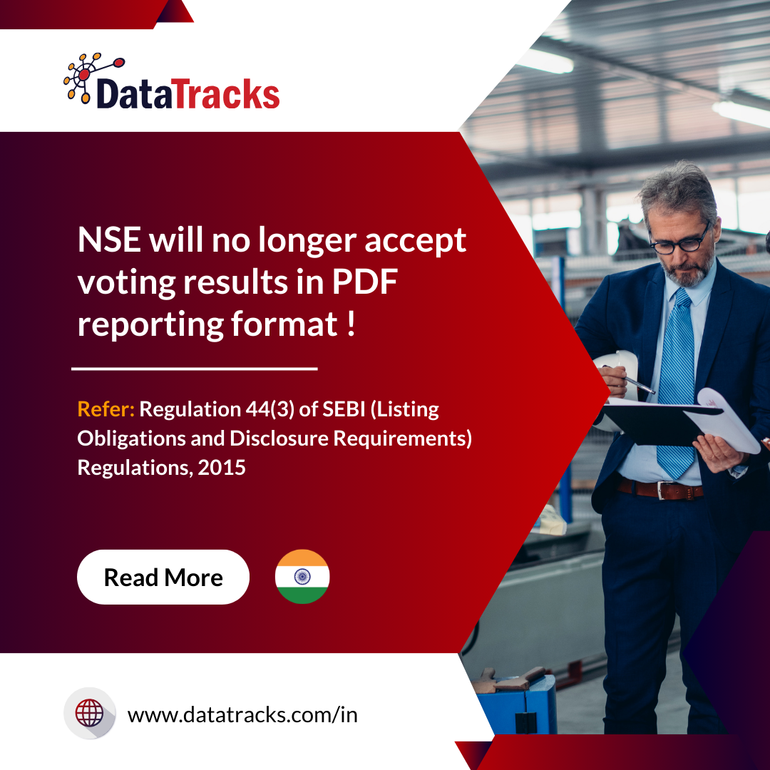 NSE Mandates XBRL Format for Voting Results Submission