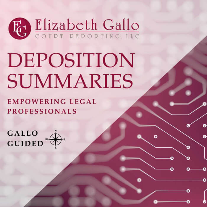 Streamline Your Legal Process with Deposition Summary Services