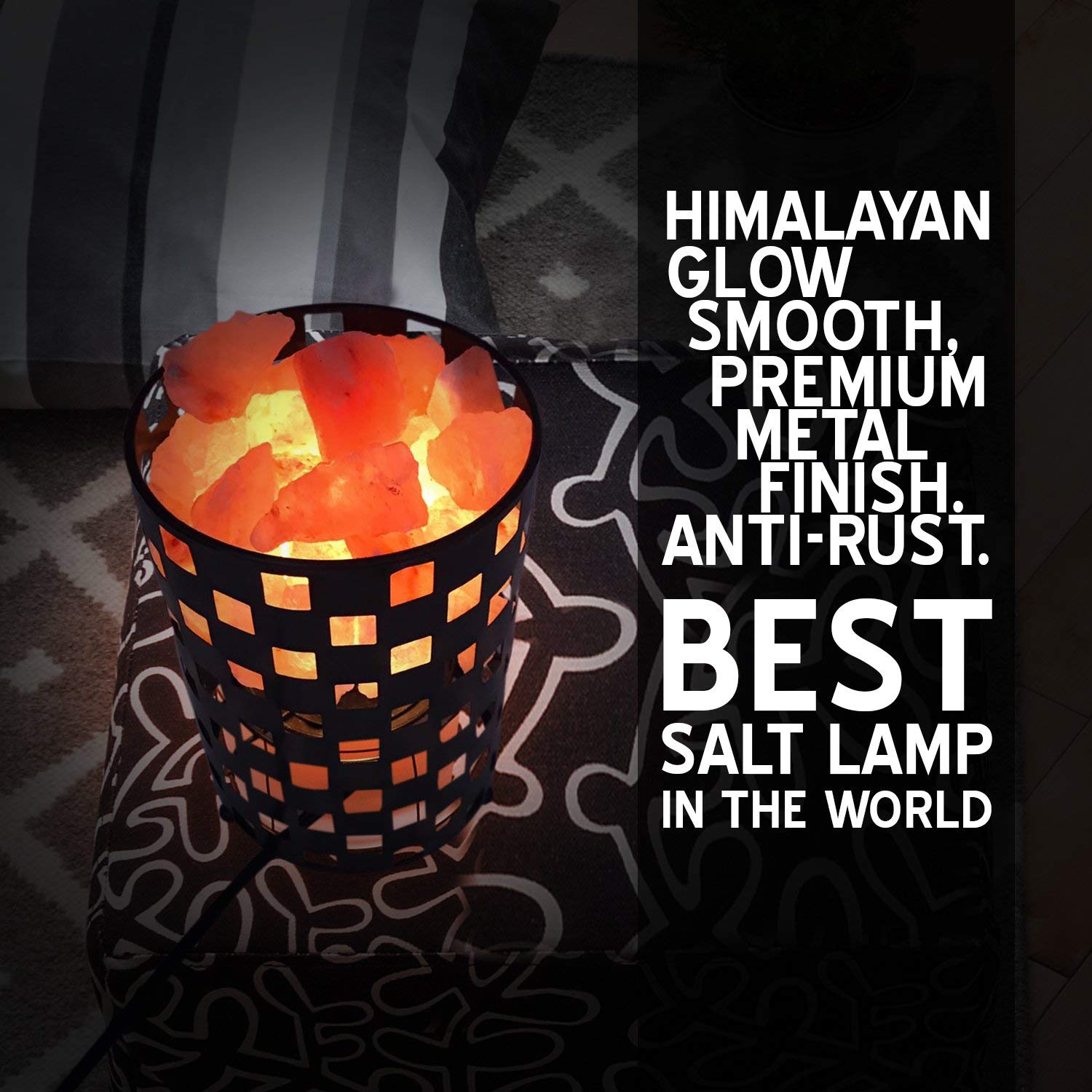 Grab Deal For Thanksgiving Day & Save Up to 42% on Himalayan Glow Basket Night Light