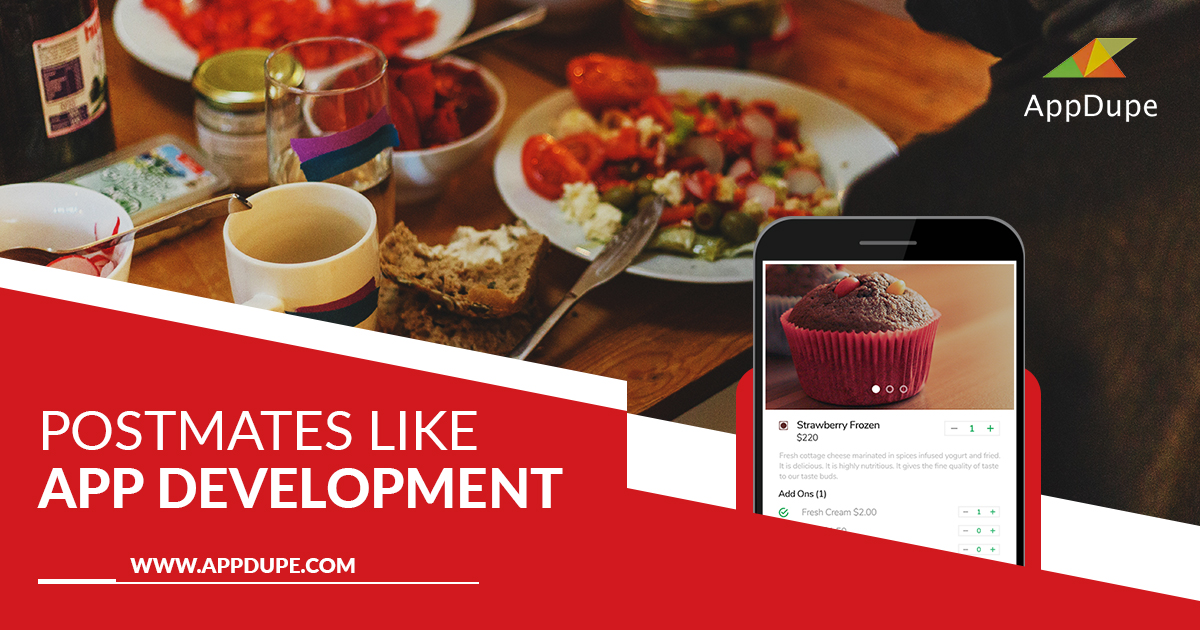 Postmates delivery services app  - On-demand delivery app development