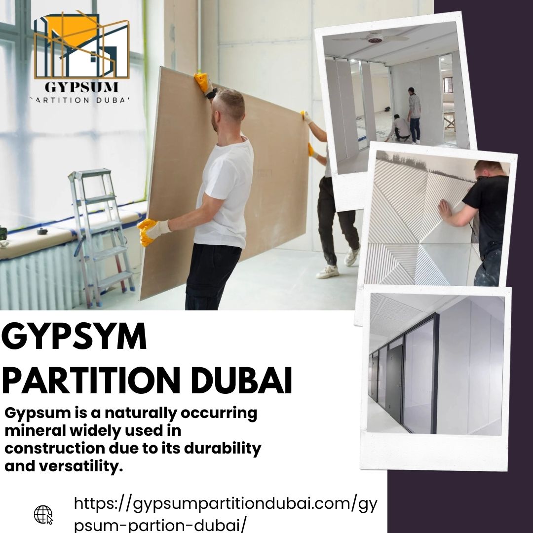 Gypsum Partition in Dubai: The Ultimate Guide to Modern Interior Design Solutions
