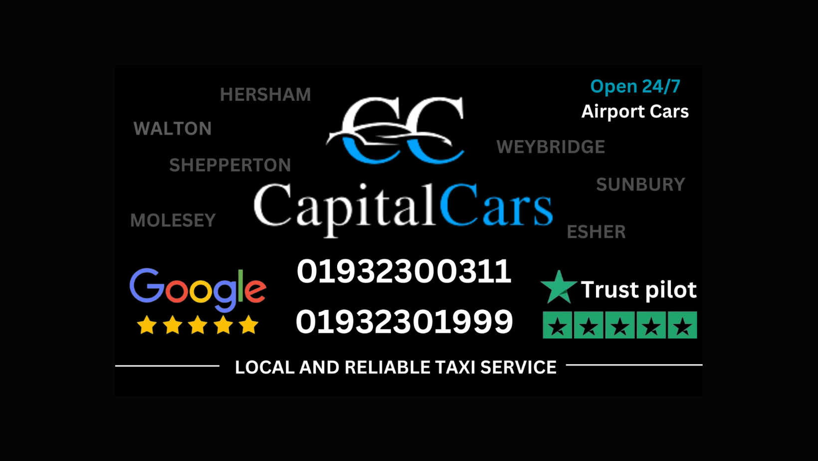 Brooklands taxis capital cars