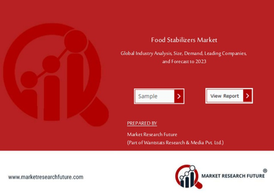 Food Stabilizers Market Seeking Growth from Emerging Industry with Forecast 2023
