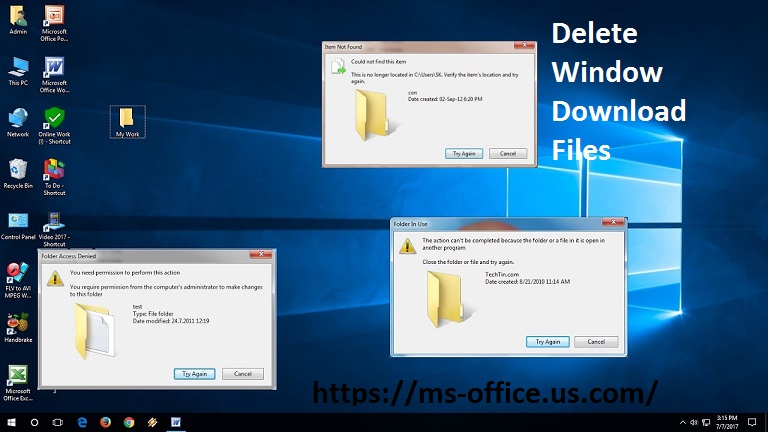How Do I Permanently Delete Window Downloaded Files? - www.office.com/setup