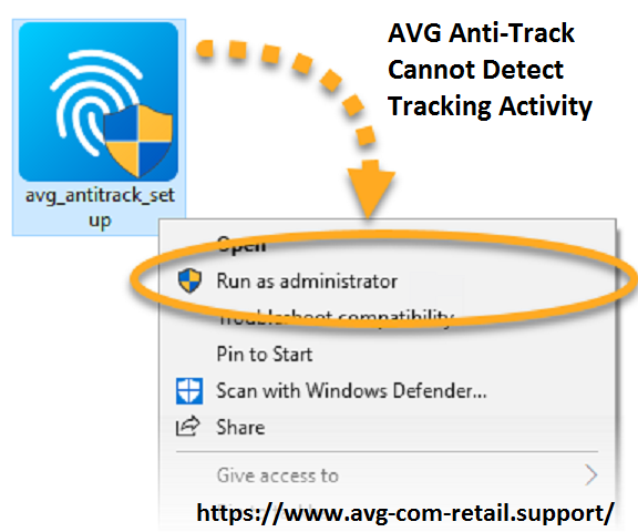 What to Do if AVG Anti-Track Cannot Detect Tracking Activity? - www.avg.com/retail