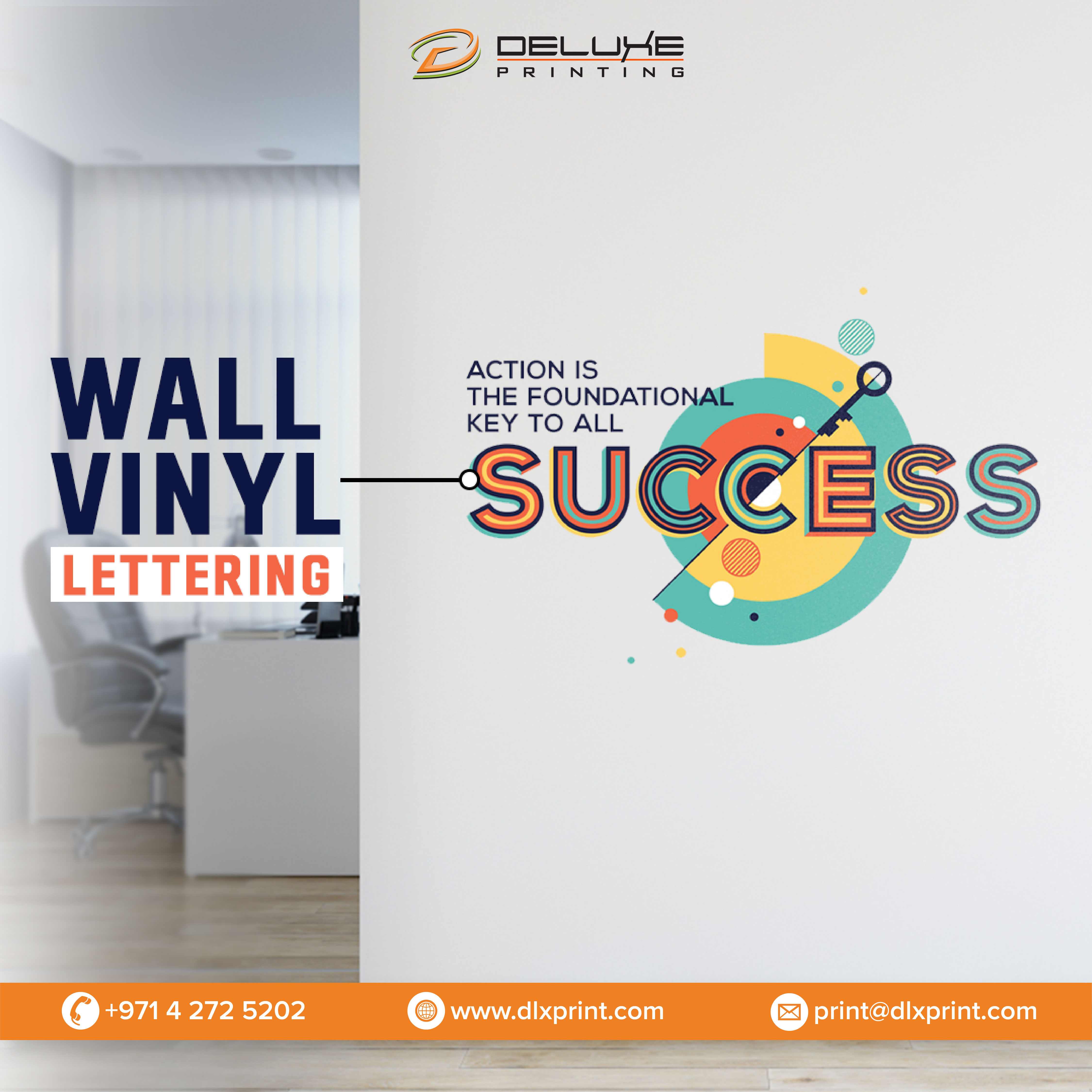 ✨Beyond Walls: Deluxe Printing Redefines Office Spaces in Dubai✨