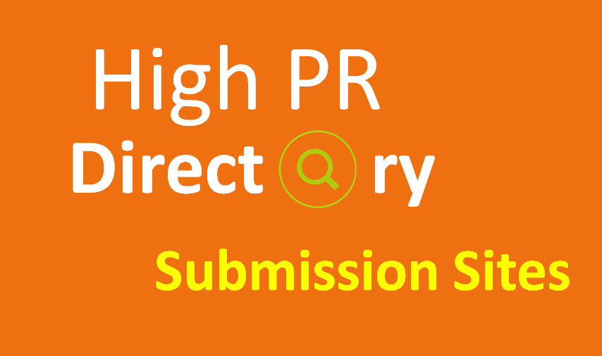 High PR Directory Submission Sites List