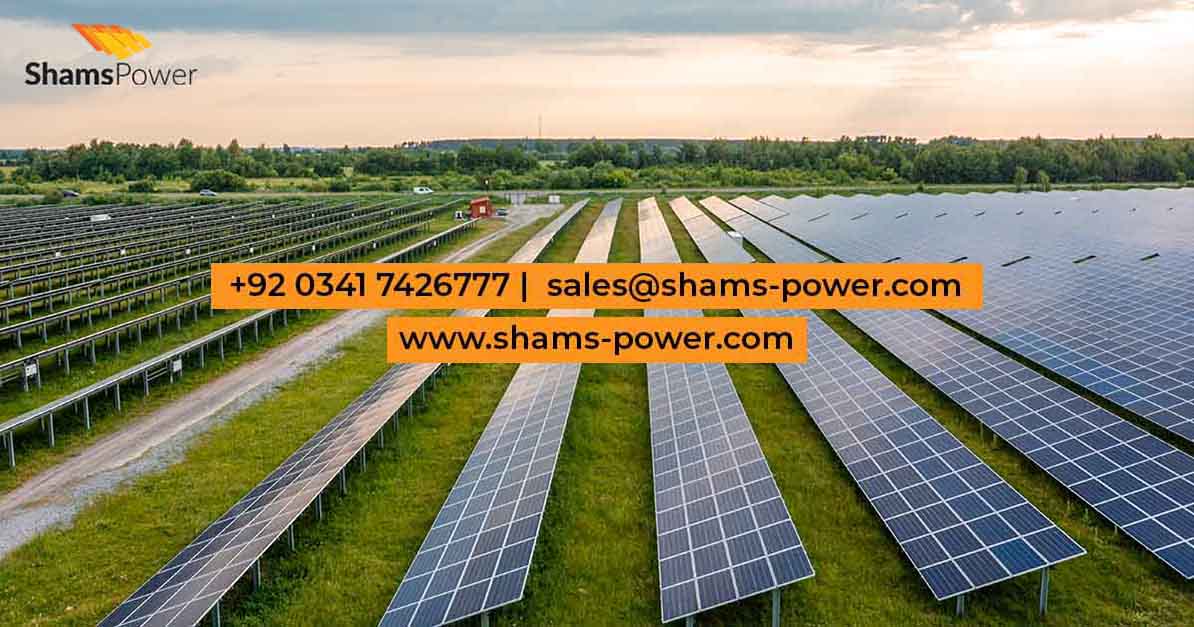 Shams Power: Ground-Mounted Solar Panels in Pakistan