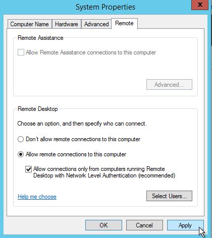 How to Enable Remote Desktop on Windows Server