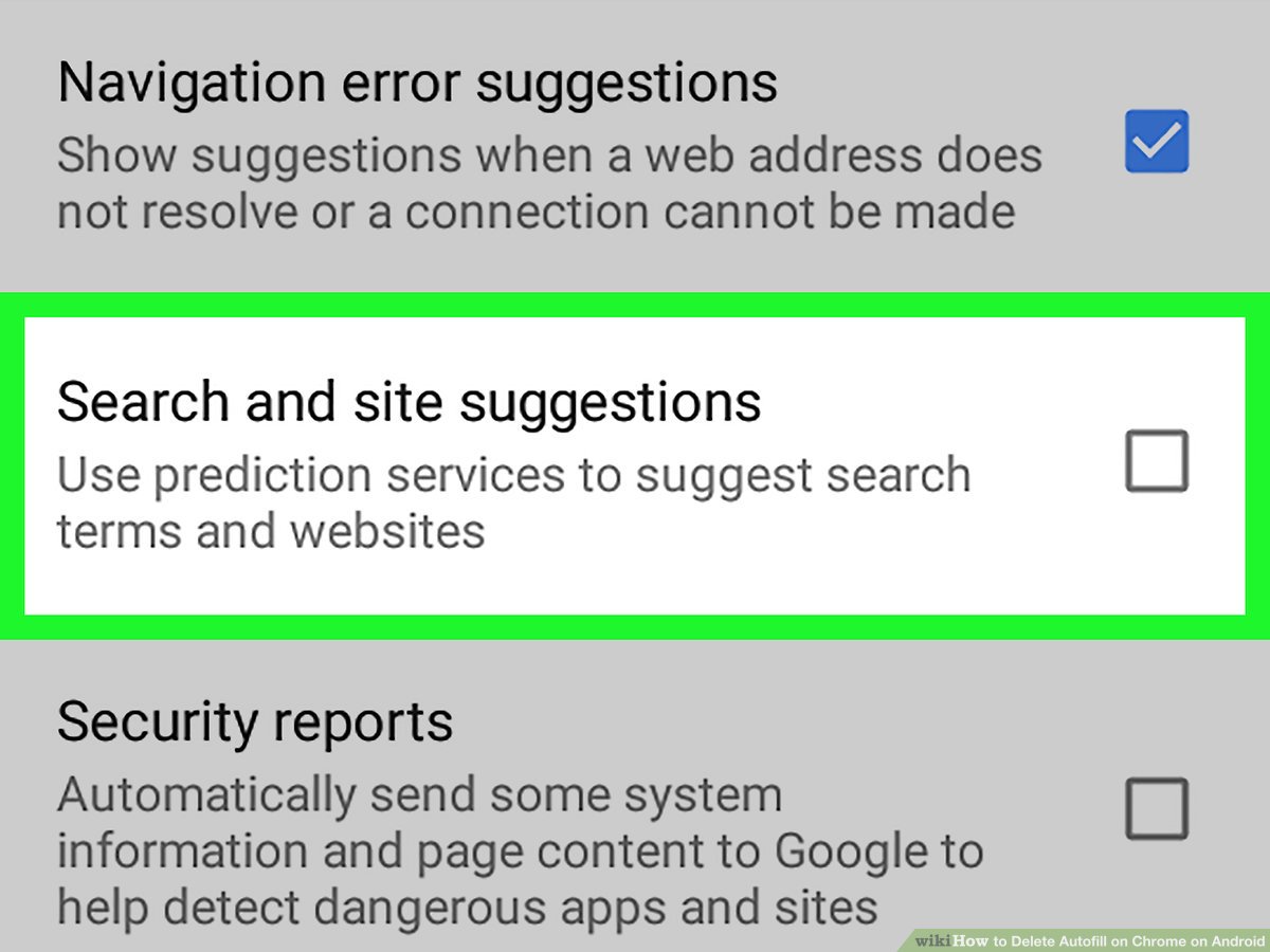 How to Delete Specific Chrome Autofill Suggestions