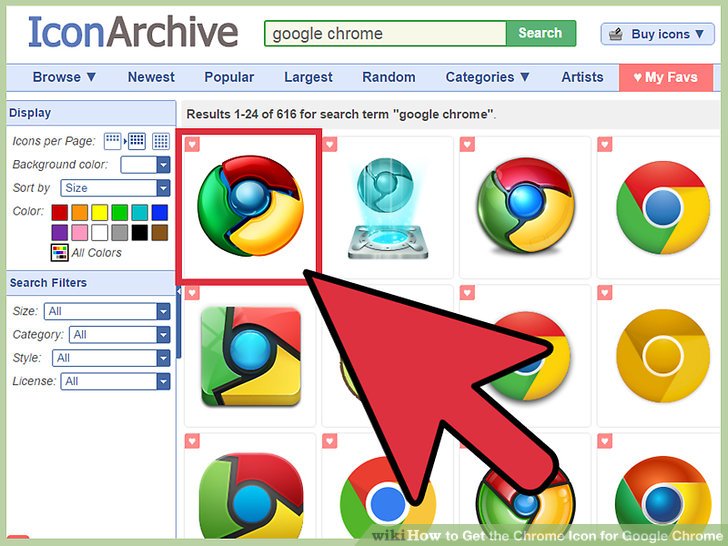 How to Add the Chrome Icon for Google Chrome?