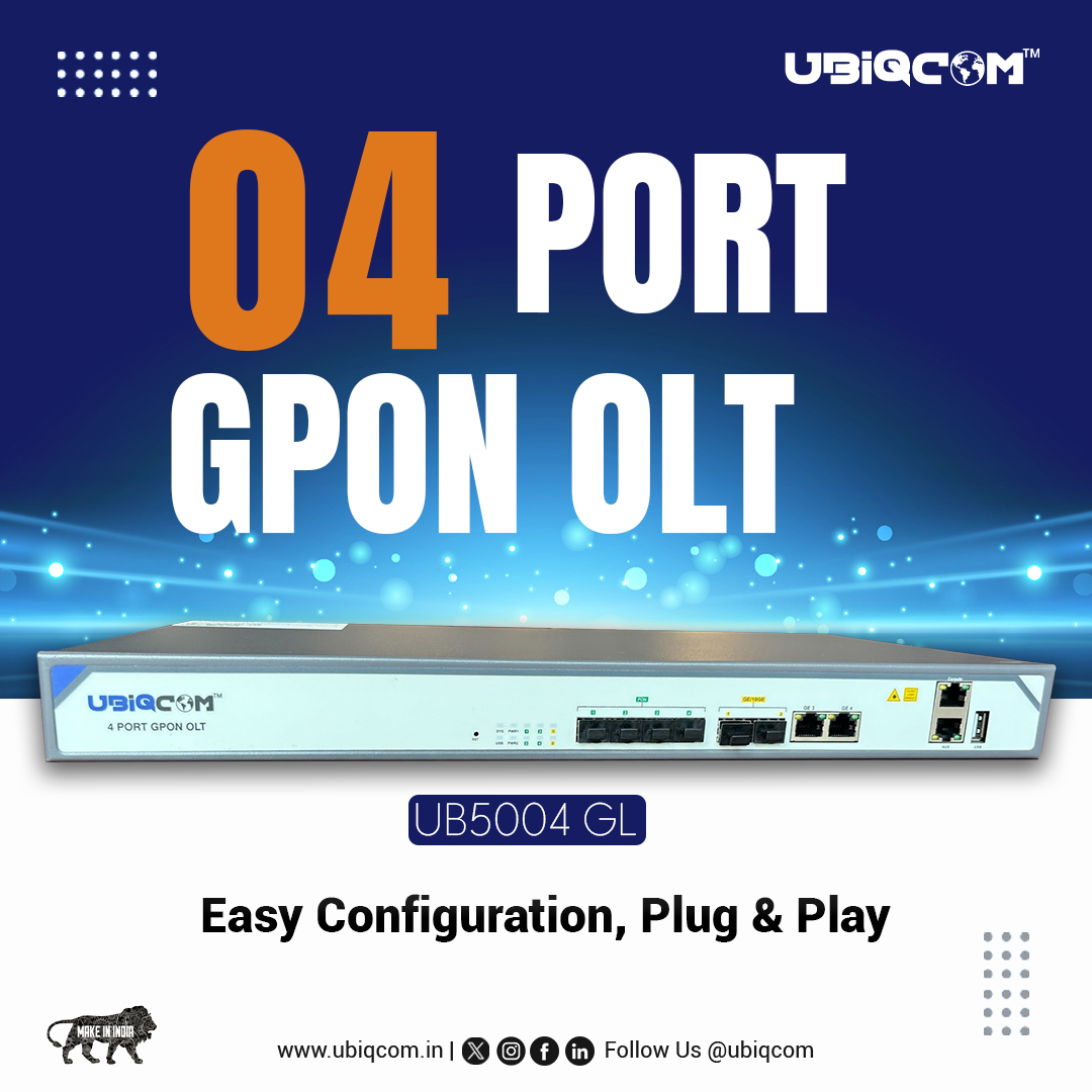The 4 Port GPON OLT: A Comprehensive Guide