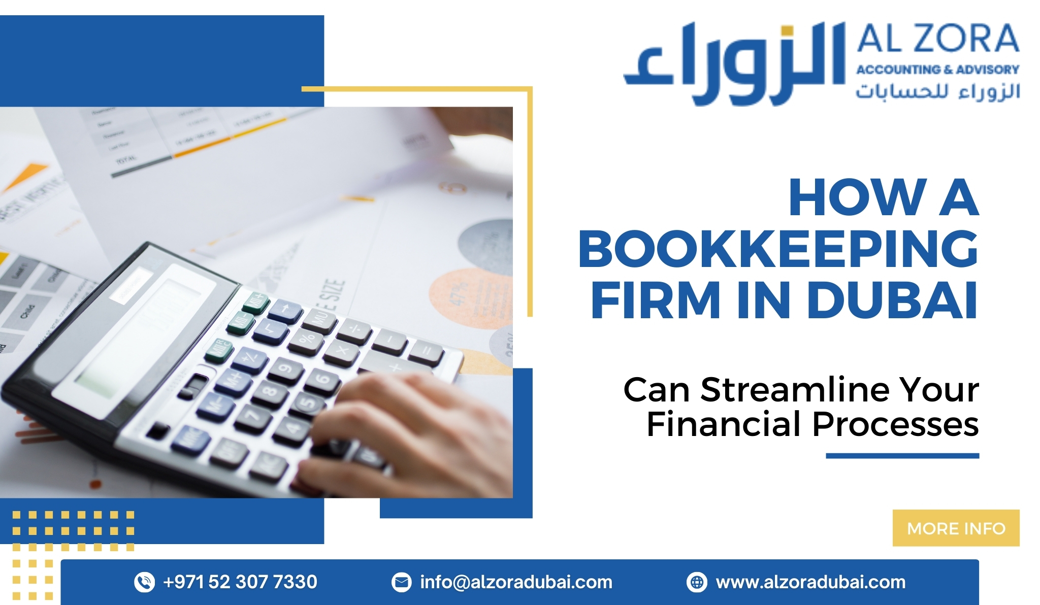 How a Bookkeeping Firm in Dubai Can Streamline Your Financial Processes