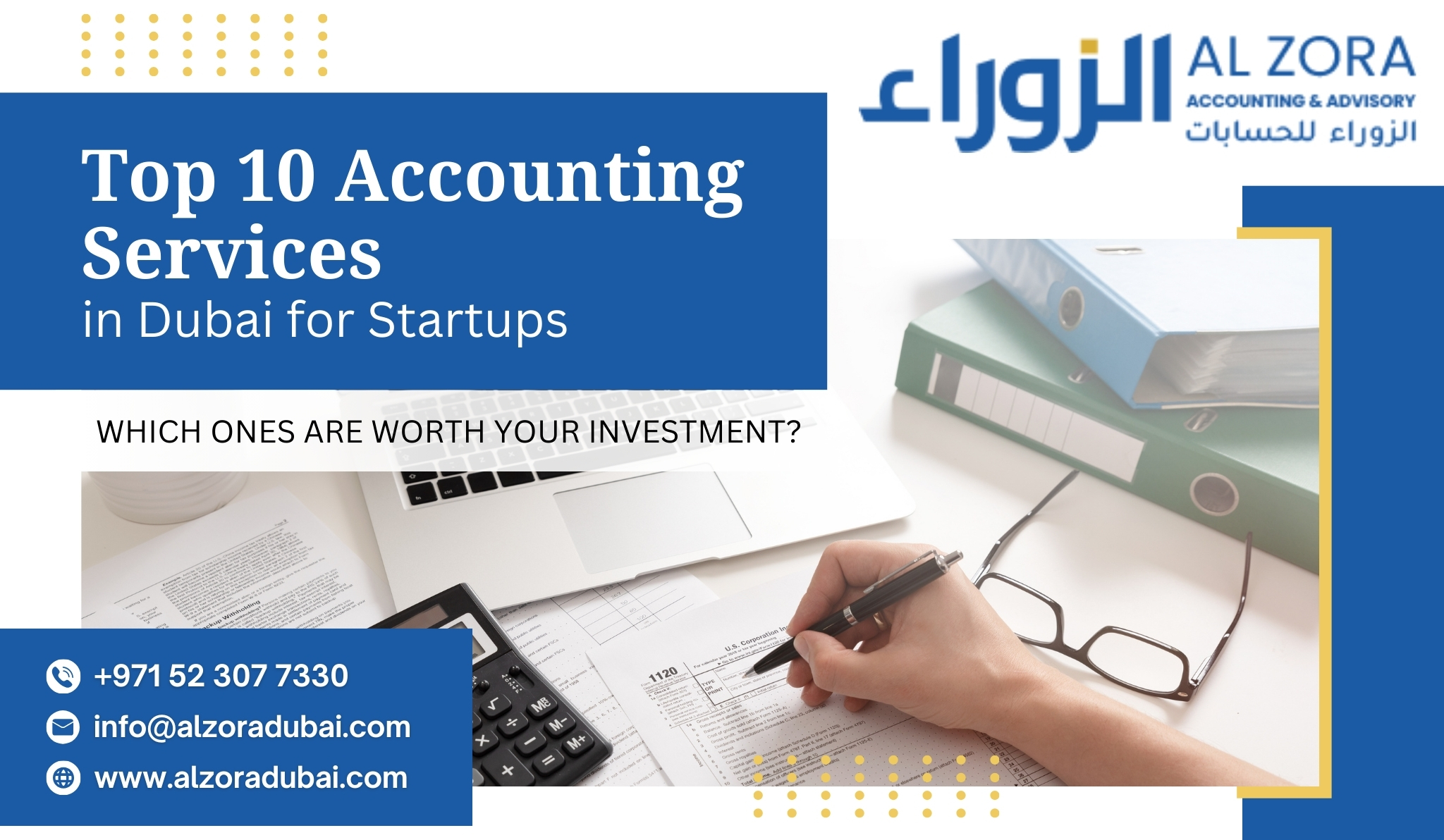 Top 10 Accounting Services in Dubai for Startups: Which Ones Are Worth Your Investment?